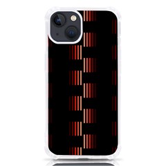 Geometric Pulse Print Design Iphone 13 Tpu Uv Print Case