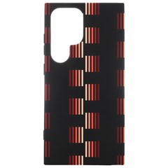 Geometric Pulse Print Design Samsung Galaxy S24 Ultra 6 9 Inch Black Tpu Uv Case