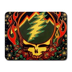 Grateful Dead Steal Your Face Deadhead Hippie Logo Music Small Mousepad by Perong