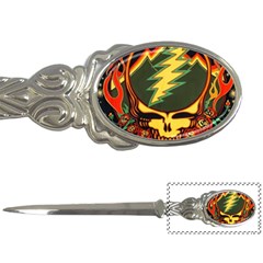 Grateful Dead Steal Your Face Deadhead Hippie Logo Music Letter Opener by Perong