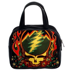 Grateful Dead Steal Your Face Deadhead Hippie Logo Music Classic Handbag (two Sides) by Perong