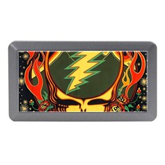 Grateful Dead Steal Your Face Deadhead Hippie Logo Music Memory Card Reader (mini) by Perong