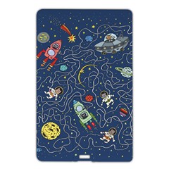 Cat Space Astronaut Rocket Maze Name Card Style Usb Flash Drive by Perong