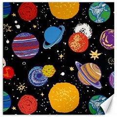 Space Galaxy Art Cute Art Canvas 12  X 12 