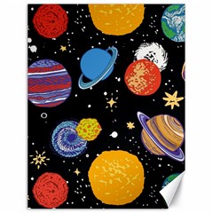 Space Galaxy Art Cute Art Canvas 18  X 24 