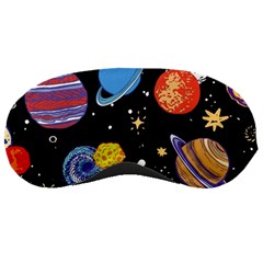 Space Galaxy Art Cute Art Sleep Mask by Perong