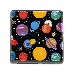 Space Galaxy Art Cute Art Memory Card Reader (square 5 Slot) by Perong