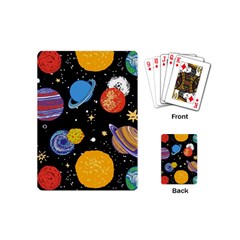 Space Galaxy Art Cute Art Playing Cards Single Design (mini)