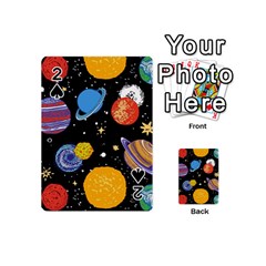 Space Galaxy Art Cute Art Playing Cards 54 Designs (mini)