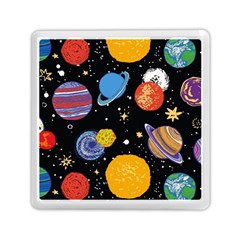 Space Galaxy Art Cute Art Memory Card Reader (square) by Perong