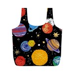 Space Galaxy Art Cute Art Full Print Recycle Bag (M) Front