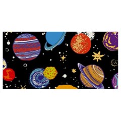 Space Galaxy Art Cute Art Banner And Sign 8  X 4  by Perong