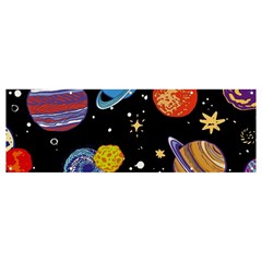 Space Galaxy Art Cute Art Banner And Sign 12  X 4  by Perong