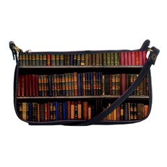 Library Book Shoulder Clutch Bag