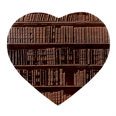 Library Book Heart Wood Jewelry Box by Perong