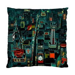 Art Cityscape Japanese Standard Cushion Case (two Sides) by Perong