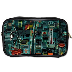 Art Cityscape Japanese Toiletries Bag (one Side) by Perong