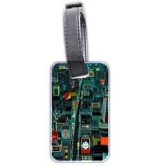 Art Cityscape Japanese Luggage Tag (two Sides) by Perong