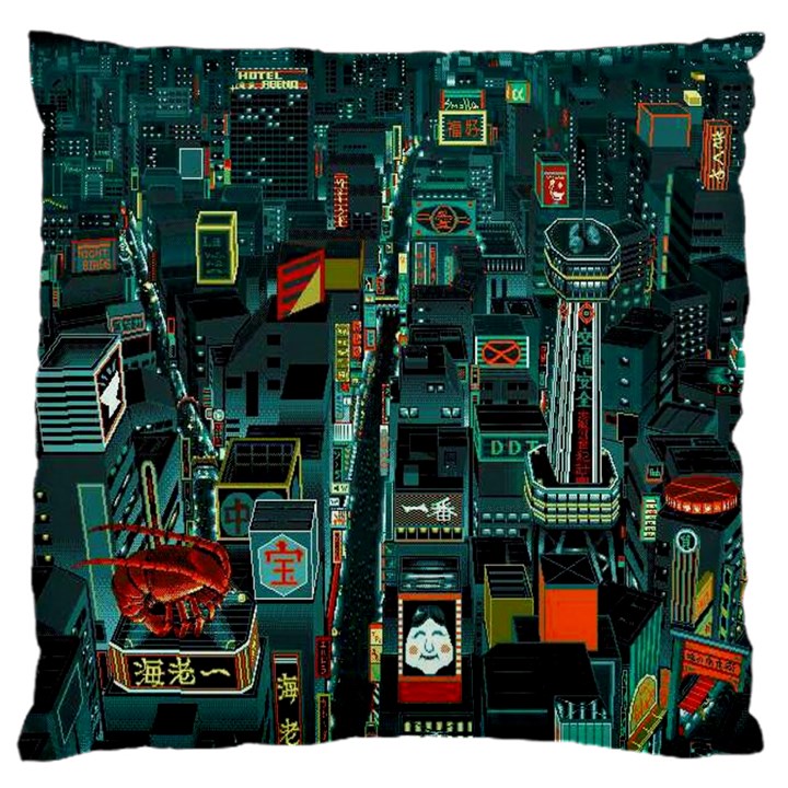 Art Cityscape Japanese 16  Baby Flannel Cushion Case (Two Sides)