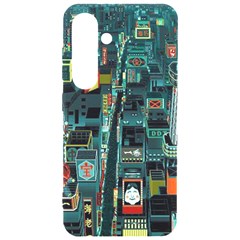 Art Cityscape Japanese Samsung Galaxy S24 6 2 Inch Black Tpu Uv Case