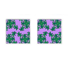 Grateful Dead Bears  Pattern Cufflinks (square)