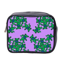 Grateful Dead Bears  Pattern Mini Toiletries Bag (two Sides) by Perong