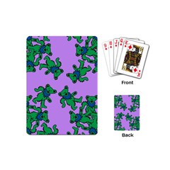 Grateful Dead Bears  Pattern Playing Cards Single Design (mini)