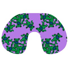 Grateful Dead Bears  Pattern Travel Neck Pillow by Perong