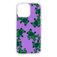 Grateful Dead Bears  Pattern Iphone 14 Pro Max Tpu Uv Print Case by Perong