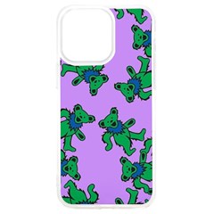 Grateful Dead Bears  Pattern Iphone 15 Pro Max Tpu Uv Print Case