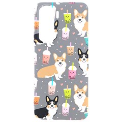 Corgi Boba Tea Bubble Tea Kawaii Food Welsh Corgis Dog Samsung Galaxy S24 Plus 6 7 Inch Black Tpu Uv Case by Perong