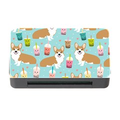 Corgi Boba Tea Bubble Tea Kawaii Food Welsh Corgis Dog Pattern Memory Card Reader With Cf by Perong