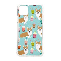 Corgi Boba Tea Bubble Tea Kawaii Food Welsh Corgis Dog Pattern Iphone 11 Pro Max 6 5 Inch Tpu Uv Print Case by Perong