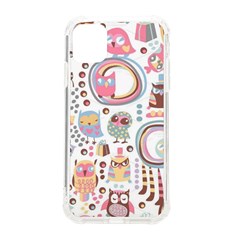 Cute Owl Bird Animal Pattern Iphone 11 Tpu Uv Print Case by Perong