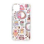 Cute Owl Bird Animal Pattern iPhone 11 TPU UV Print Case Front