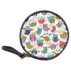 Owl Animal Bird Pattern Classic 20-cd Wallets by Perong