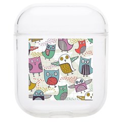 Owl Animal Bird Pattern Soft Tpu Airpods 1/2 Case by Perong