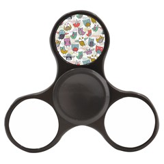 Owl Animal Bird Pattern Finger Spinner by Perong