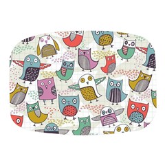 Owl Animal Bird Pattern Mini Square Pill Box by Perong