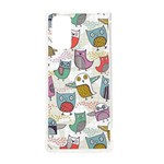 Owl Animal Bird Pattern Samsung Galaxy Note 20 TPU UV Case Front