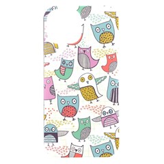 Owl Animal Bird Pattern Iphone 15 Plus Black Uv Print Pc Hardshell Case by Perong