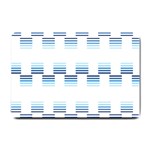 Geometric Pulse Print Design Small Doormat 24 x16  Door Mat