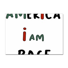 America  I Am Race Sticker A4 (100 Pack) by RiverRootz