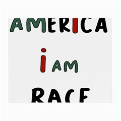 America  I Am Race Small Glasses Cloth by RiverRootz