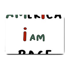 America  I Am Race Small Doormat by RiverRootz