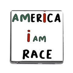 America  I Am Race Memory Card Reader (square 5 Slot) by RiverRootz