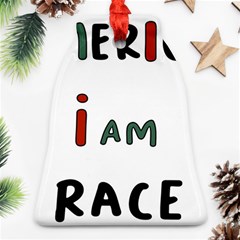 America  I Am Race Bell Ornament (two Sides)