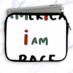 America  I Am Race Apple Ipad 2/3/4 Zipper Cases by RiverRootz