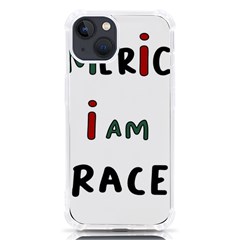 America  I Am Race Iphone 13 Tpu Uv Print Case by RiverRootz