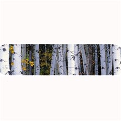 White Birch Trees Autumn Large Bar Mat